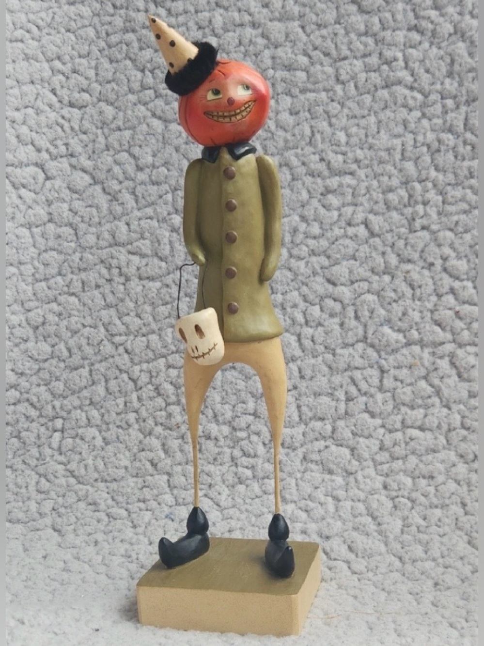 Janell Berryman’s Pumpkinseeds Folk Art “My Favorite Pumpkin Man”